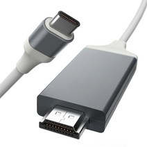 [cast2200r] C타입 HDMI 왓챠 넷플릭스 티빙 미러링 덱스 스마트폰 TV 연결 4k USB 케이블 로건 정품 스마트폰 미러링케이블, 레드(2m)
