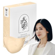 비앙브리제 프리미엄 에어슬림 마스크 중형 KF94, 10개입, 1개, 라이트 베이지