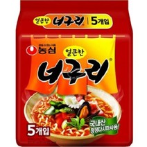 농심 얼큰한 너구리 120g, 25개
