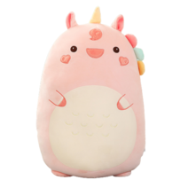 네이처타임즈 동글 캐릭터 인형 유니콘, 혼합색상, 60cm