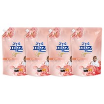 피죤 고농축 시그니처 섬유유연제 라피에스타 리필, 1700ml, 4개