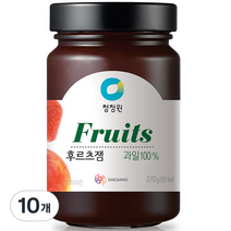 청정원 후르츠잼, 370g, 10개