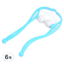 소프트볼 목마사지기, 6개, 블루