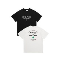 로라로라 여성용 ROLA LOGO 반팔 티셔츠 2종 세트