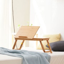 코시나 데일리 원목 침대 베드테이블, 네츄럴 브라운