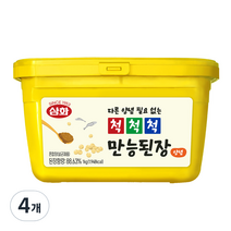 삼화식품 척척척 만능 된장 양념, 4개, 1kg