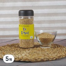 엉클탁 통에담은 볶은 통 참깨, 150g, 5개