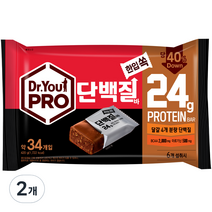 오리온 닥터유 프로단백질바 한입쏙 34p, 420g, 2개