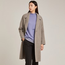 올리비아로렌 여성용 왕카라 A라인핏 핸드코트 VOCEAWWA231