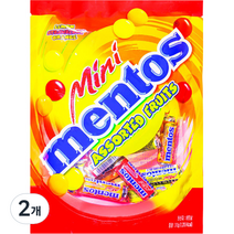 멘토스 미니멘토스 푸르트 캔디 31개입, 310g, 2개