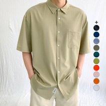 제이에이치스타일 남성용 아이스 반팔 셔츠 JMROK008
