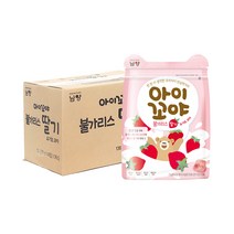 아이꼬야 불가리스 요거트 과자 17 g, 딸기, 17g, 8개