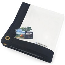 쾌청 텐트 우레탄창 0.3mm 완제품형