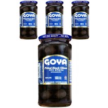 고야 피티드 블랙 올리브 절임, 350g, 4개