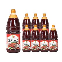 첫맛 꼬지소스 매운맛, 2.1kg, 8개