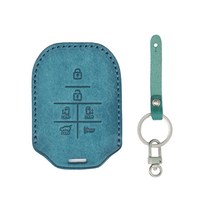 차모아 가죽 스마트키케이스 올뉴카니발 더뉴카니발, 마린블루+니켈사틴, MK103