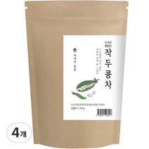 자연지애 국내산 대왕 볶은 작두콩차, 300g, 1개입, 4개