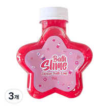 유니끄 배쓰슬라임 핑크, 3개, 300ml