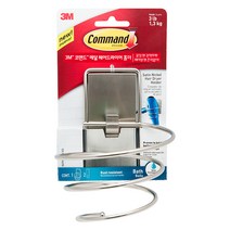3M 코맨드 메탈 헤어드리이어 홀더, 1개