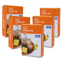 유하우스 끈달린 차우림백 35p, 혼합색상, 5개