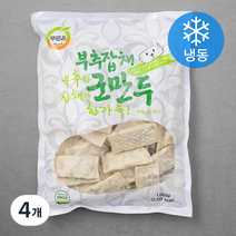 푸르온 부추잡채 군만두 (냉동), 1000g, 4개