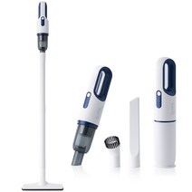 클래파 DC모터 다용도 미니 핸디형 무선청소기 BVC-H10, 화이트