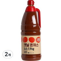 식자재왕 옛날 돈까스소스, 1.9kg, 2개