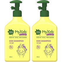 그린핑거 마이 키즈 샴푸, 500ml, 2개