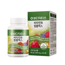 바디닥터스 비타민B 컴플렉스 영양제, 60정, 1개