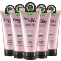 포레스트스토리 모링가 오일 스무드 헤어 트리트먼트, 5개, 200ml