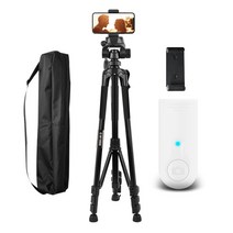 디씨네트워크 카메라 스마트폰 삼각대 + 요고 충전식 블루투스 리모컨, DC-T2(화이트)