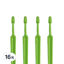 테페 미니 엑스트라 소프트 유아 칫솔, 라임그린, 16개, 1개입