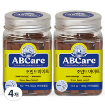 ABCare 반려동물 조인트 바이트 영양제 180g, 4개