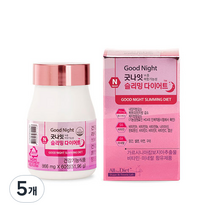 올댓다이어트 굿나잇 슬리밍 다이어트 영양제, 60정, 5개