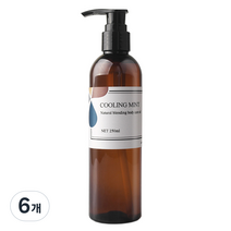 아로마랩 쿨링민트 바디 마사지 오일, 250ml, 6개