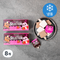 롯데웰푸드 셀렉션 아이스크림 10개입 (냉동), 500ml, 8개
