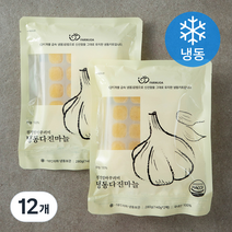 친정엄마꾸러미 냉동 다진마늘 (냉동), 140g, 12개