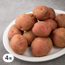 친환경 홍감자, 800g, 4개