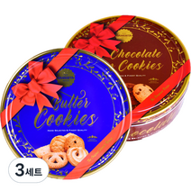 댄케이크 버터쿠키 레드리본 454g + 초콜릿칩 쿠키 레드리본 454g, 3세트