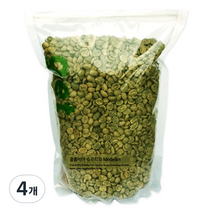 그린어쓰 콜롬비아슈프리모 Medellin 생두, 원두, 500g, 4개