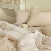 스테이 소프트 세미극세사 차렵이불+베개커버 세트