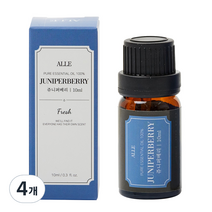 알레 퓨어 에센셜 오일 백프로 쥬니퍼베리, 10ml, 4개