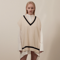 [셀럽 착용] 무디디 Overfit v-neck knit vest