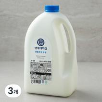 연세우유 전용목장 우유, 2300ml, 3개