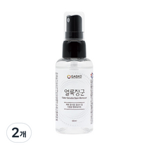 가스코 얼룩장군 찌든때 옷 만능 얼룩제거제, 60ml, 2개