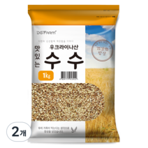 건강한밥상 맛있는 수수, 2개, 1kg