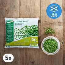 ardo 유기가공식품인증 완두콩 (냉동), 600g, 5봉
