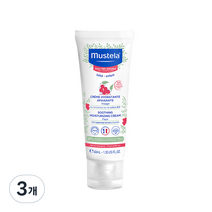 무스텔라 수딩 모이스처라이징 크림, 40ml, 3개