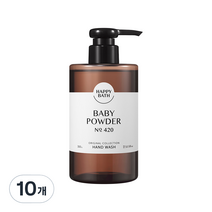 해피바스 오리지널 컬렉션 베이비파우더 핸드워시, 10개, 300ml