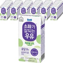 매일유업 소화가 잘되는 우유 저지방, 190ml, 48개